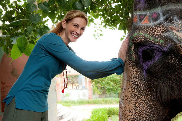 Julia Roberts et éléphant