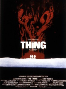 The Thing de Johne Carpenter avec Kurt Russel