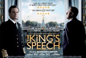 Le discours d'un roi, oscars 2011, nominations