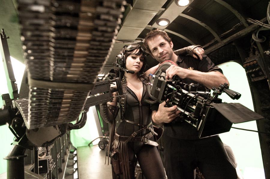 Zack Snyder sur le tournage de Sucker Punch