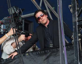 Vidéo du tournage de Terrence Malick et Christian Bale