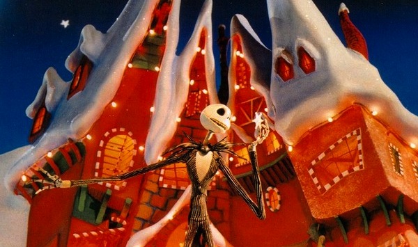 L'affiche de L’étrange Noël de Mr Jack, Tim Burton