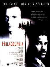 L'affiche de Philadelphia avec Tom Hanks et Denzel Washington