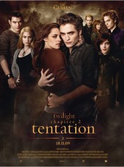 Twilight - Chapitre 2 : tentation l'affiche du film de Chris Weitz