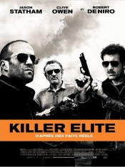 L'affiche de Killer Elite de Gary McKendry avec Jason Statham, Robert De Niro