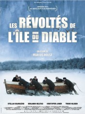 Les Révoltés de l'île du Diable de Marius Holst, l'affiche du film