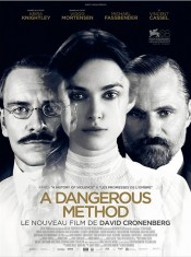 L'affiche de A Dangerous Method de David Cronenberg  avec Keira Knightley et Michael Fassbender