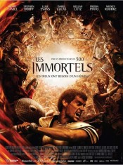 L'affiche de Les Immortels de Tarsem Sing avec Mickey Rourke et Henry Cavill