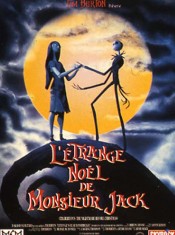 L'affiche de L’étrange Noël de Mr Jack, Tim Burton