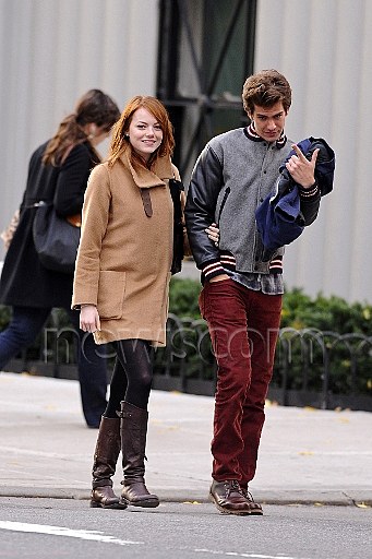 THE AMAZING SPIDER EMMA STONE ET ANDREW GARFIELD