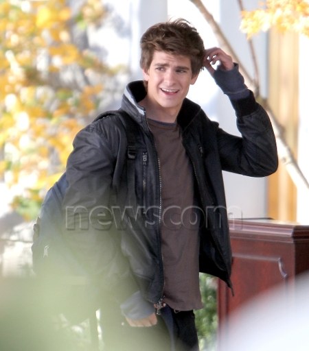 Andrew Garfield tournage  New York