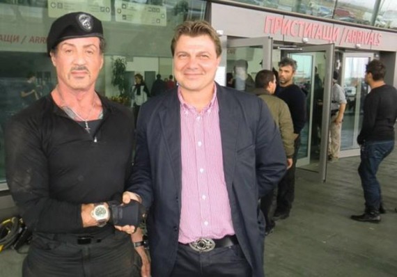 Tournage d'Expendables-2-Sylvester-Stallone