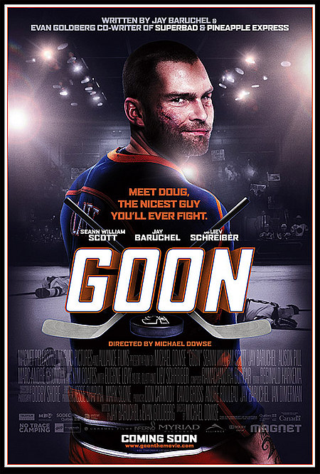 Goon affiche  avec Seann William Scott