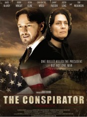 La Conspiration l'affiche du film de Robert Redford avec James McAvoy