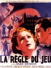 L'affiche du film La Règle du jeu de Jean Renoir