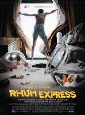 L'affiche de Rhum Express avec Johnny Depp 