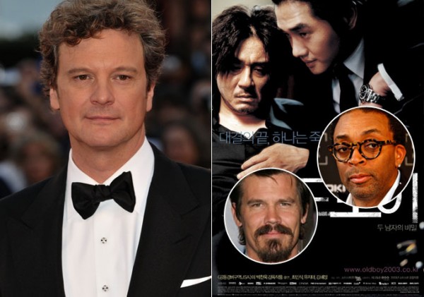 Colin Firth OldBoy de Spike Lee - ça sera sans lui