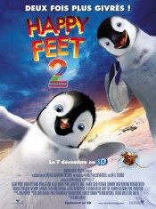 L'affiche de Happy Feet 2 avec Carlos Alazraqui, Lombardo Boyar, Jeffrey Garcia