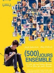 L'affiche de (500) jours ensemble avec Joseph Gordon-Levitt et Zooey Deschanel