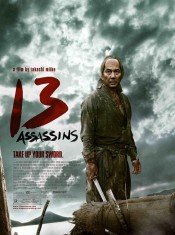  13 Assassins de Takashi Miike, l'affiche du film