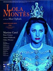 Lola Montès l'affiche du film