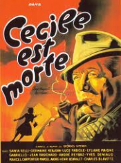 Cécile est morte, l'affiche du film