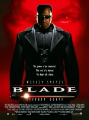 L'affiche de Blade avec Wesley Snipes