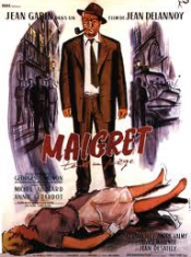 Maigret tend un piège, affiche du film