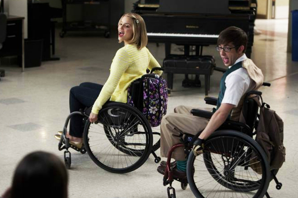 Glee S03E15 Big Brother Quinn et Artie