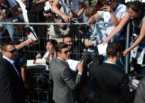 Festival de Cannes 2012 Paperboy en compétition, Zac Efron et Matthew McConaughey montée des marches 24 mai tapis rouge
