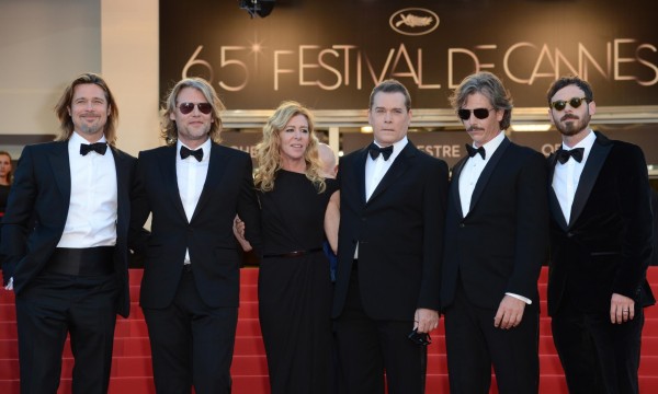 Festival de Cannes 22 mai 2012 Killing Them Softly Cogan la mort en douce Brad Pitt Ray Liotta tapis rouge Montée des marches