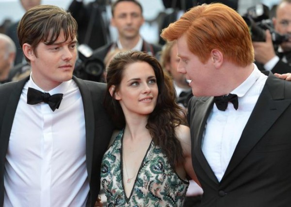 Sam Riley, Kristen Stewart, Danny Morgan Sur La Route Festival de Cannes 2012 23 mai montée des marches tapis rouge