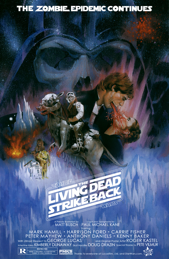 affiche-film-zombie-living-dead-stricke-back-star-wars