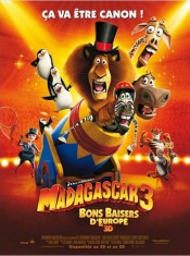 Madagascar 3 Bons Baisers D’Europe, l'affiche du film