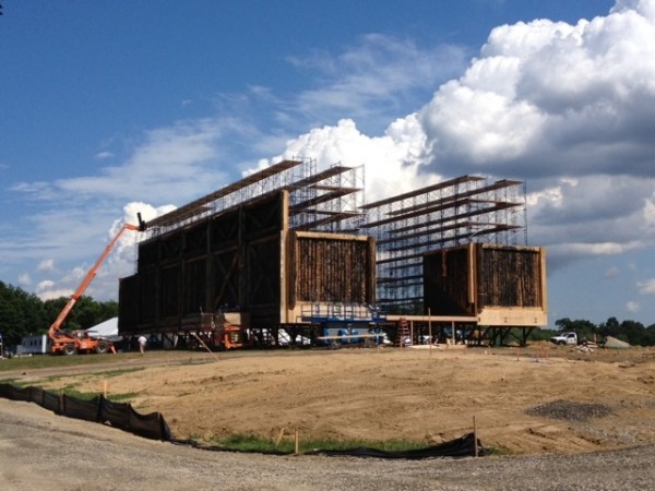 DarrenAronofsky tweete une photo du lieu de tournage du film Noah