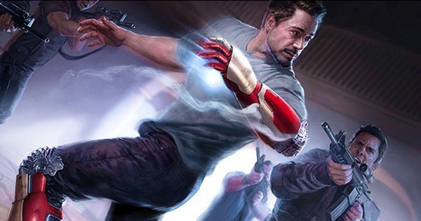 Le concept art d'Iron Man 3 pour le Comic Con