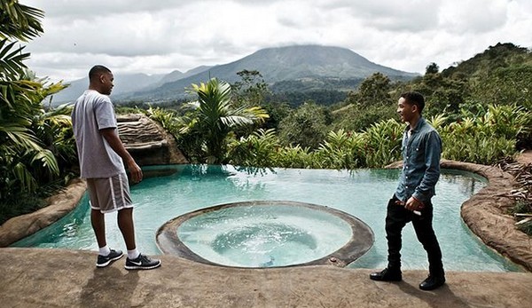 Will Smith et Jaden Smith dans After Earth