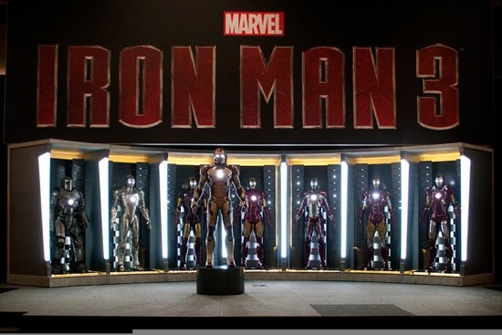 Le logo officiel Marvel pour Iron Man 3