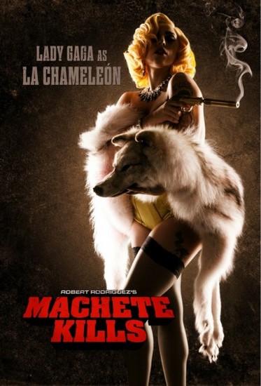 Le poster officiel de Lady Gaga pour Machete Kills