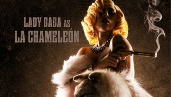 L'affiche officielle de Lady Gaga pour Machete Kills