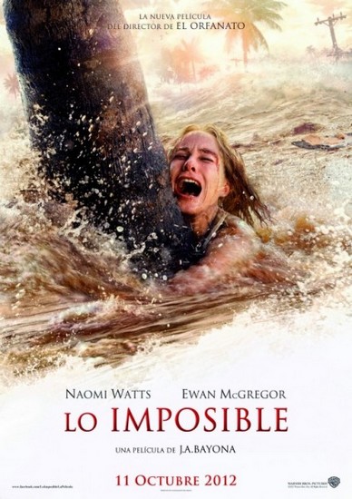 Naomi Watts dans The Impossible 