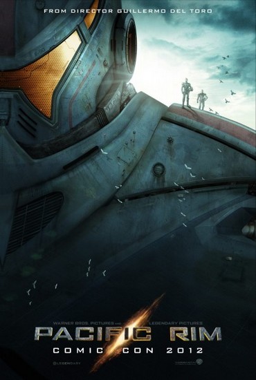 Affiche officielle de Pacific Rim pour le Comic Con