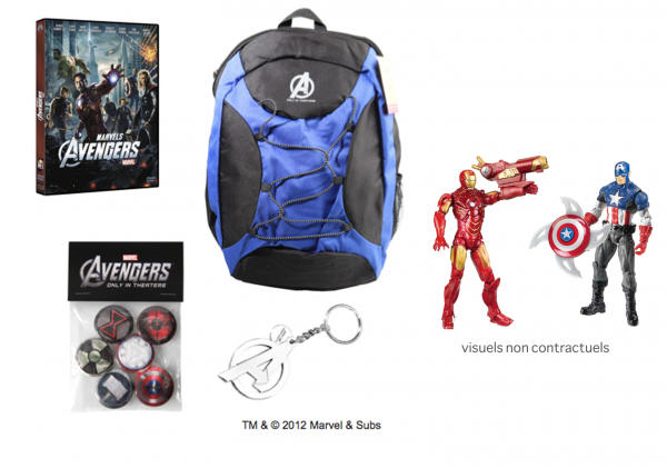 Jeu concours Avengers, la sortie DVD