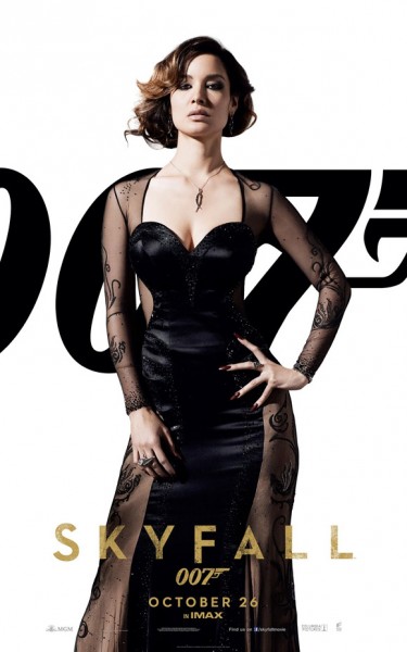 Berenice Marlohe, poster officiel Skyfall