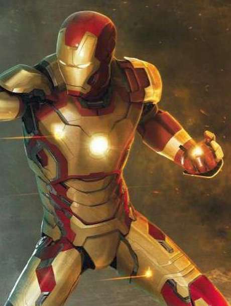 Iron Man 3 premières image de l'armure en or