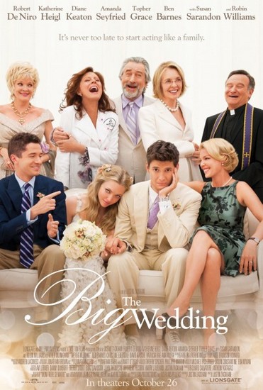 L'affiche officielle de The Big Wedding