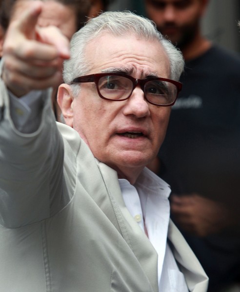Martin Scorsese sur le tournage de The Wolf of Wall Street