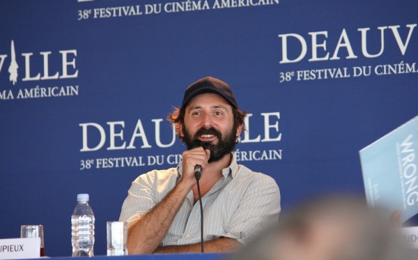 Quentin Dupieux à la conférence de presse du Festival de Deauville 2012 pour Wrong 