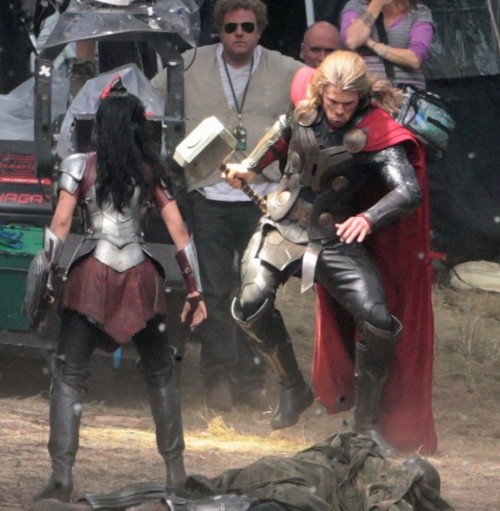 Sur le tournage de Thor : The Dark World