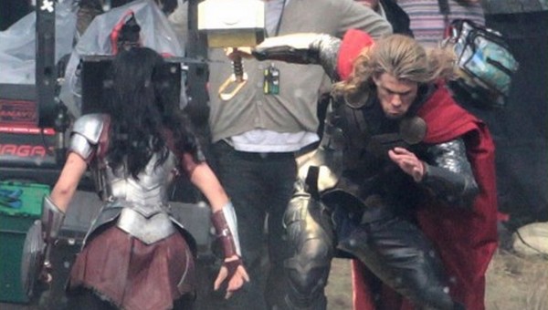 Sur le tournage de Thor : The Dark World